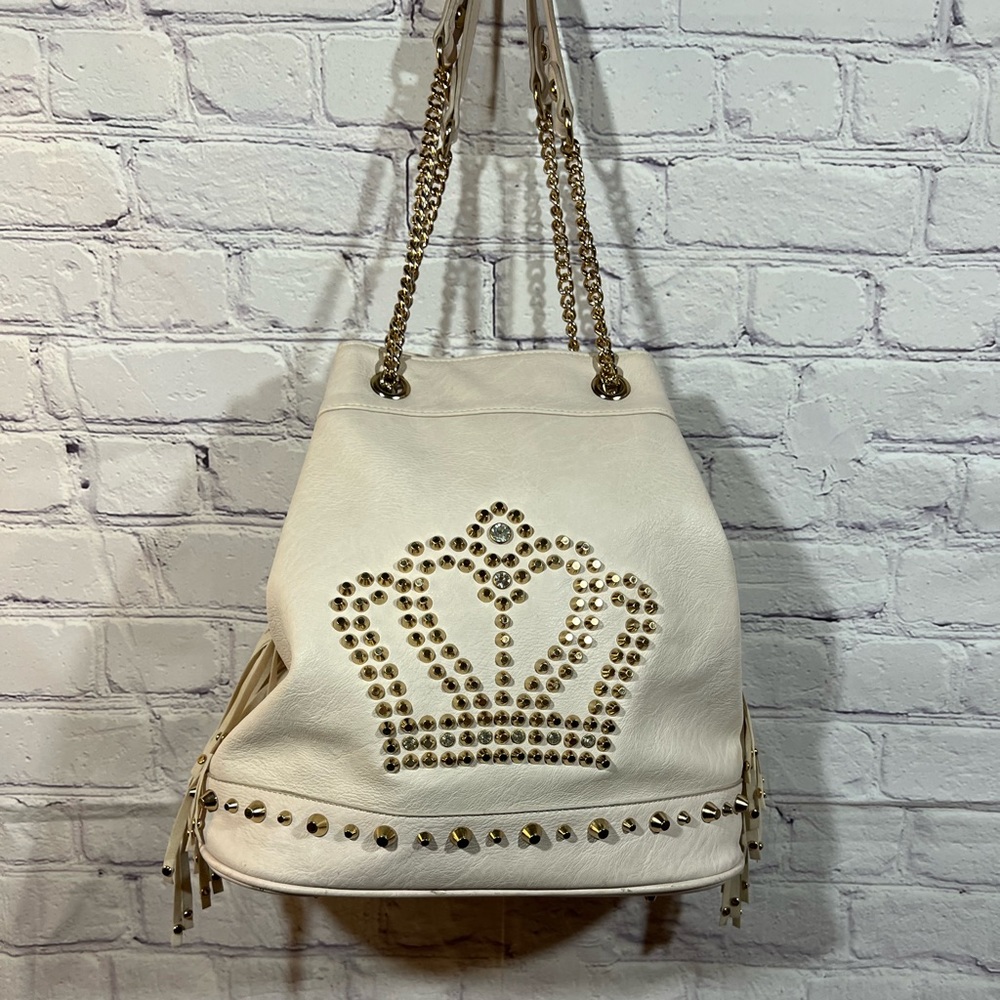 Oversized Crown Shoulder Bag